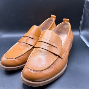 Classic Tan Loafers for Women